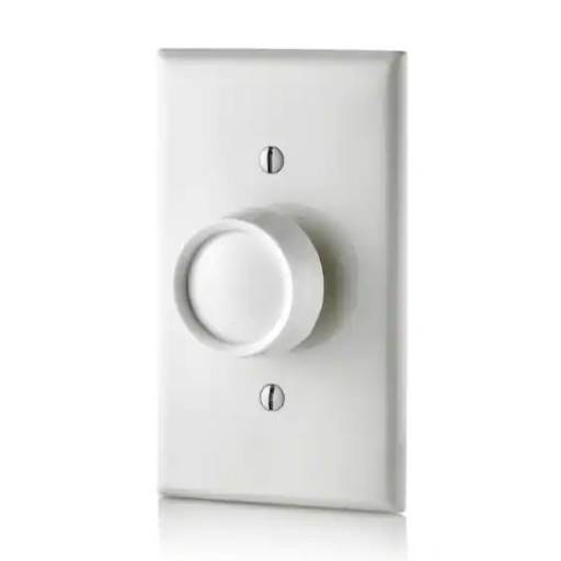 electrical rotary light switch -color white