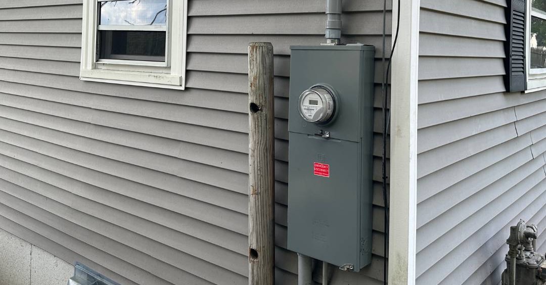 exterior electrical service utility equipment