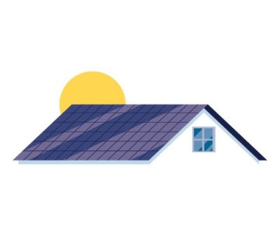 Rooftop Solar Vector